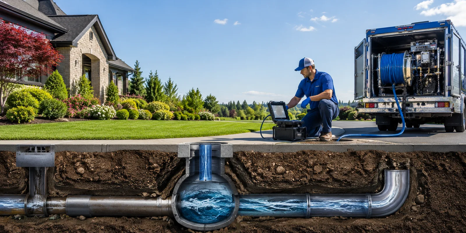 Drainage restoration information for Burns, KS